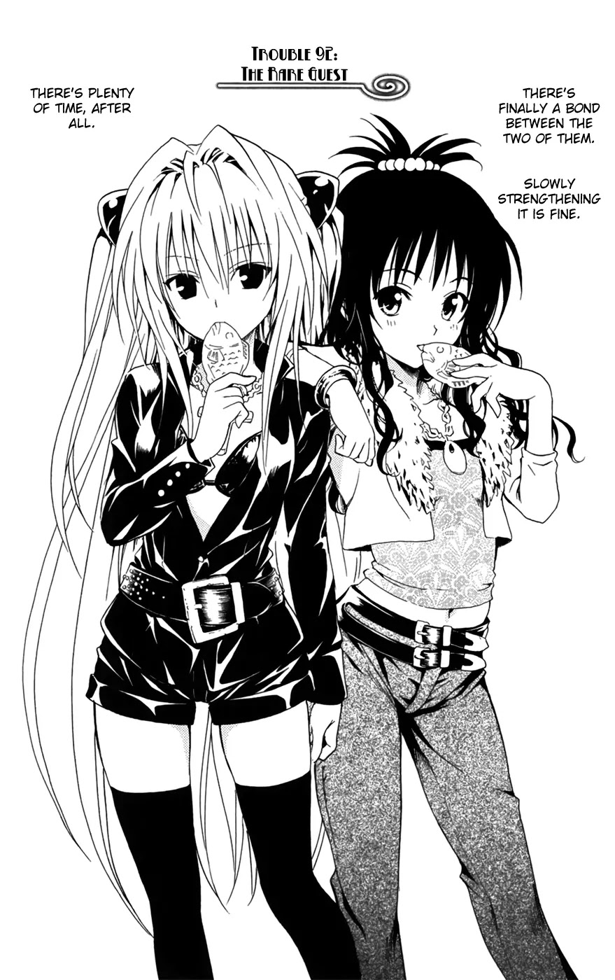 To-LOVE-Ru Chapter 92 page 3 - Chapter 92: A Rare Guest Comes
