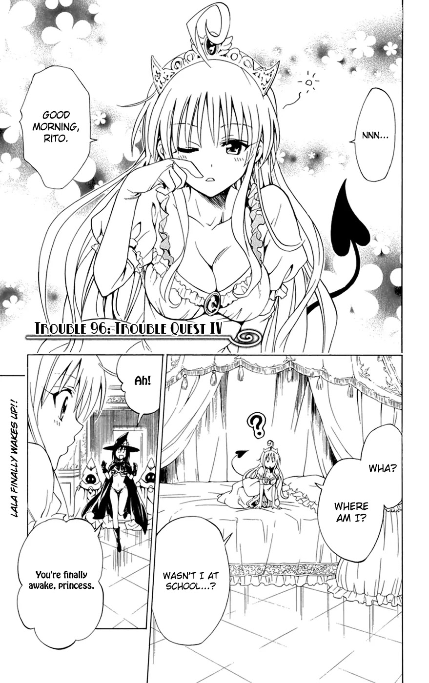 To-LOVE-Ru Chapter 96 page 1 - Chapter 96: Trouble Quest 4