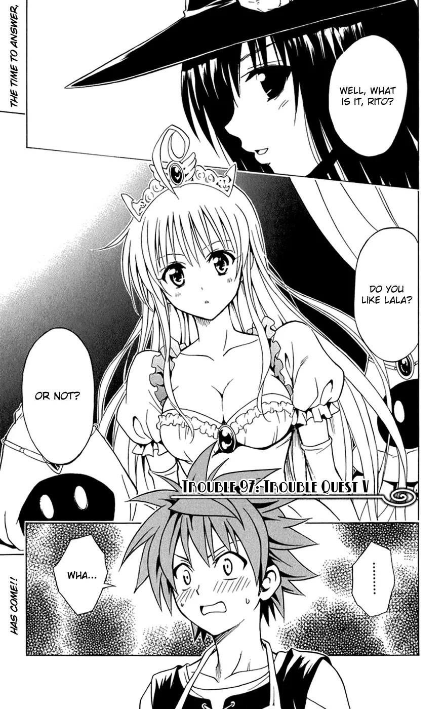 To-LOVE-Ru Chapter 97 page 1 - Chapter 97: Trouble Quest 5