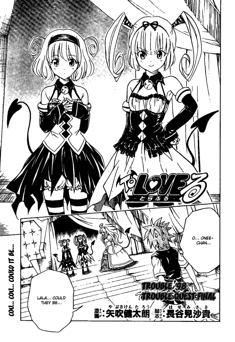 To-LOVE-Ru Chapter 98 page 10 - Chapter 98: Trouble Quest Final