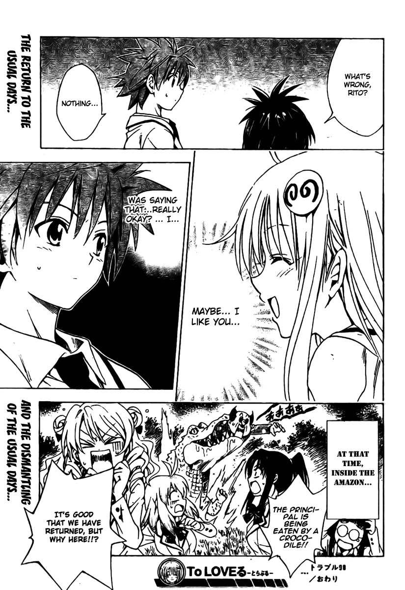 To-LOVE-Ru Chapter 98 page 28 - Chapter 98: Trouble Quest Final