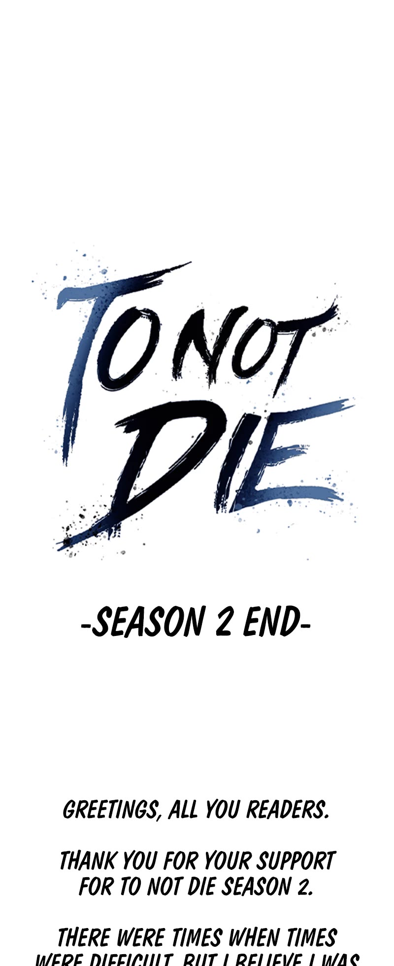 To Not Die Chapter 157 page 107 - Chapter 157