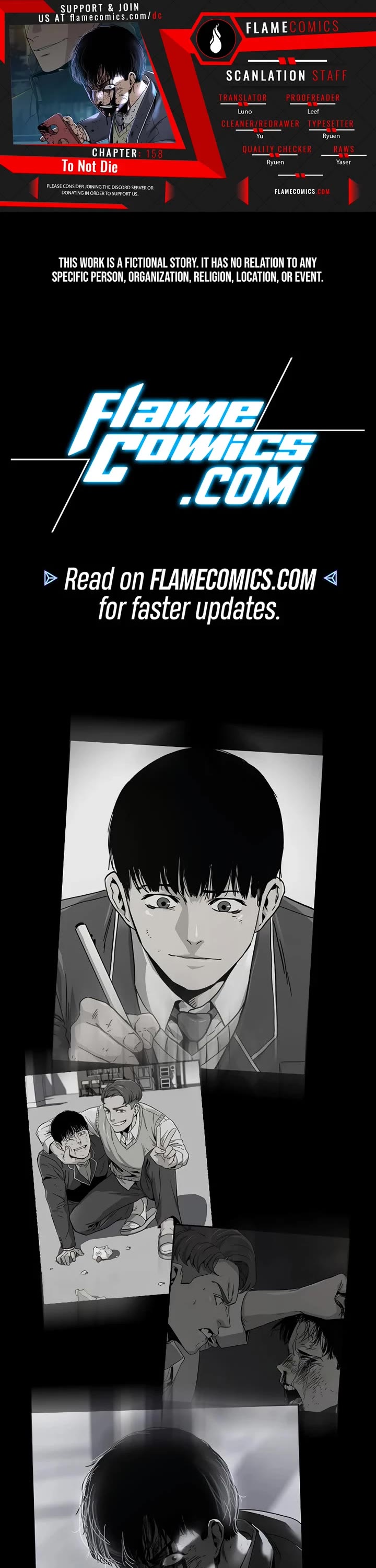 To Not Die Chapter 158 page 1 - Chapter 158