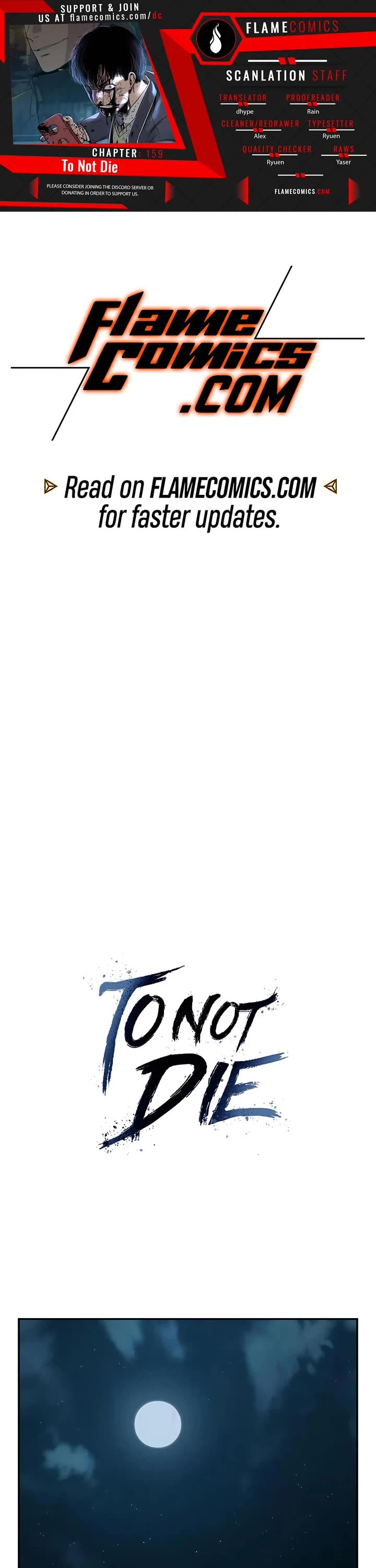 To Not Die Chapter 159 page 1 - Chapter 159