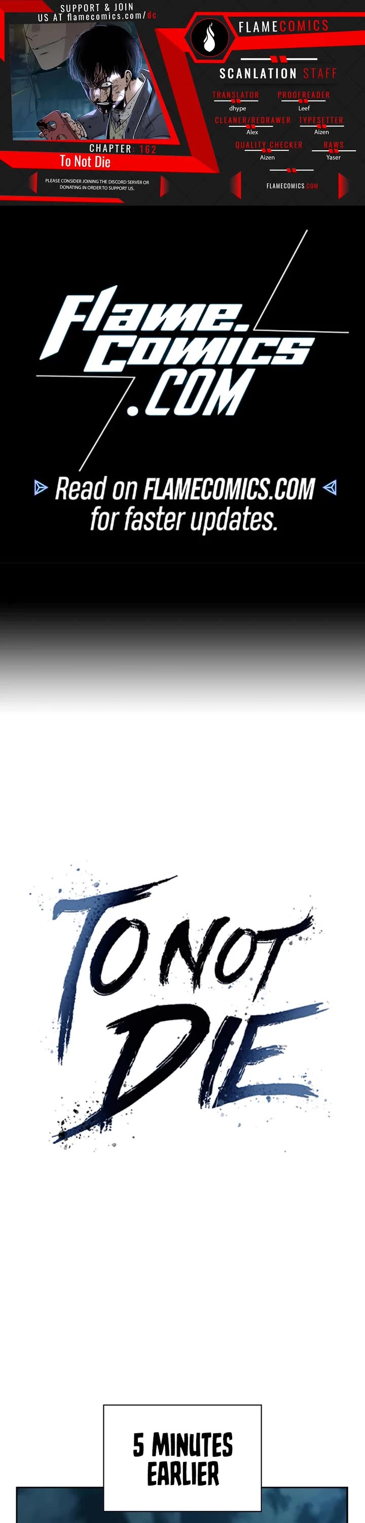 To Not Die Chapter 162 page 1 - Chapter 162
