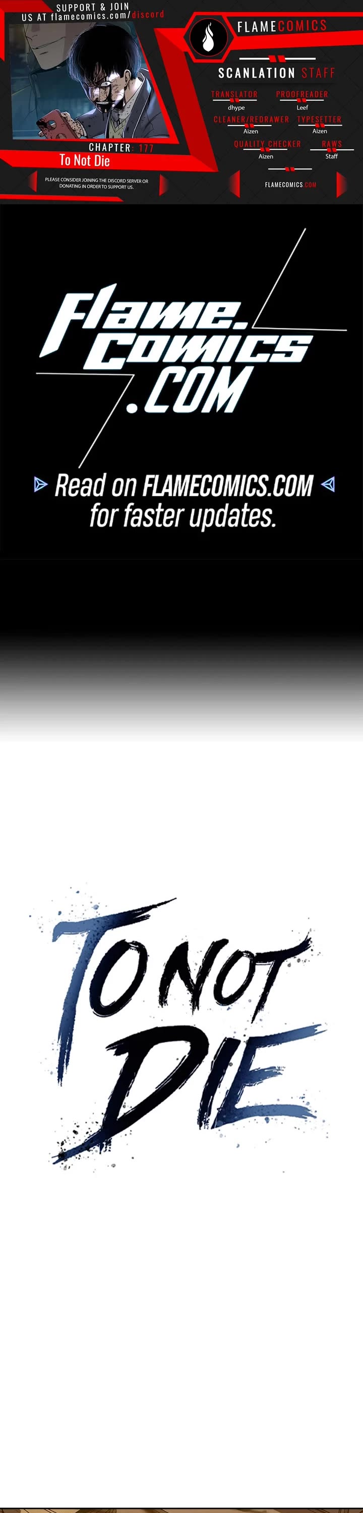 To Not Die Chapter 177 page 1 - Chapter 177