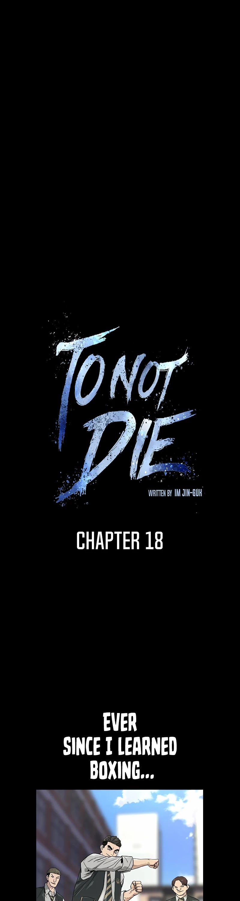 To Not Die Chapter 18 page 3 - Chapter 18