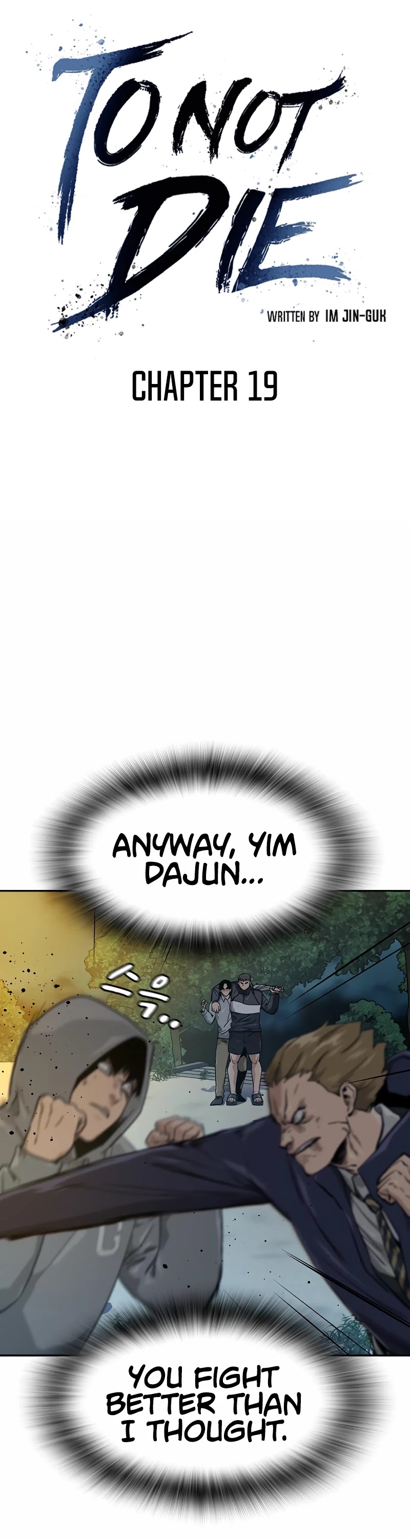 To Not Die Chapter 19 page 11 - Chapter 19