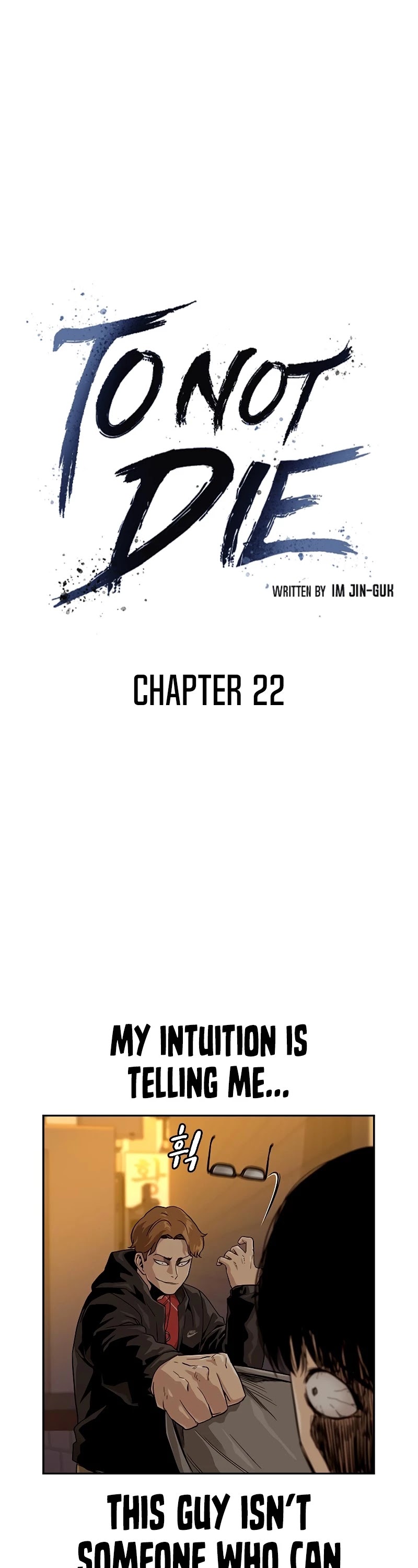 To Not Die Chapter 22 page 3 - Chapter 22