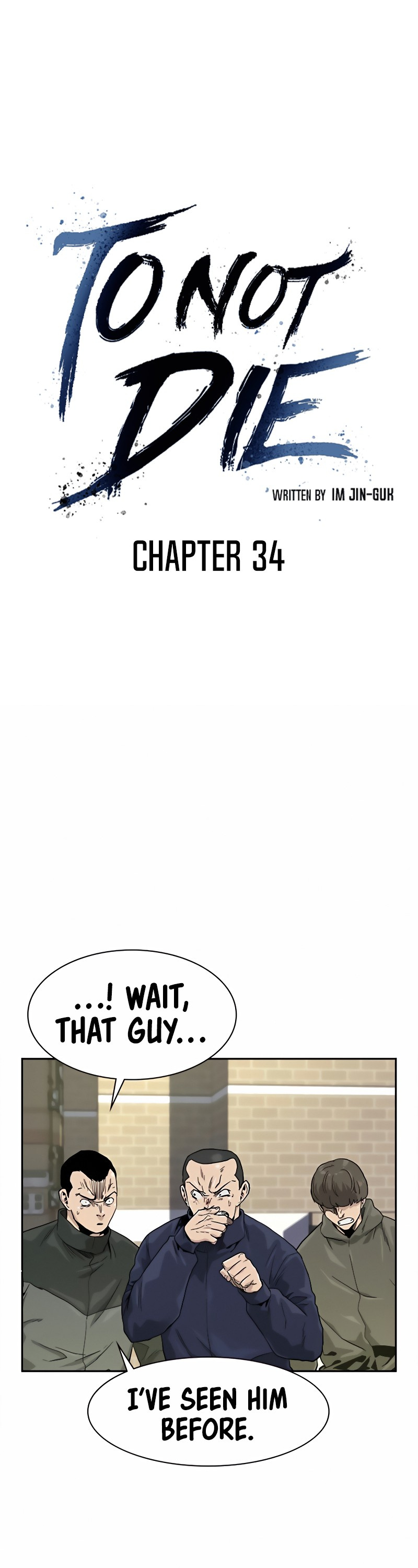 To Not Die Chapter 34 page 3 - Chapter 34