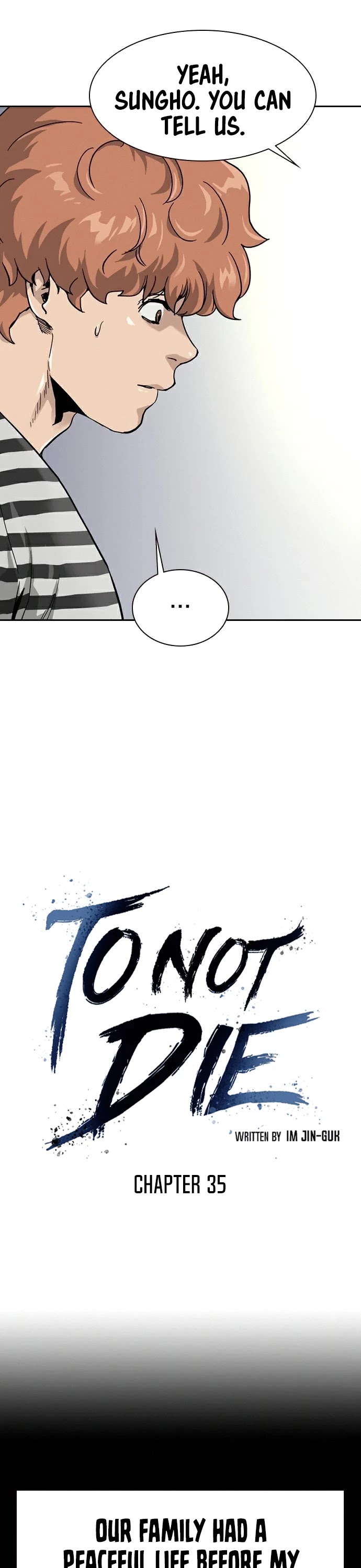 To Not Die Chapter 35 page 8 - Chapter 35