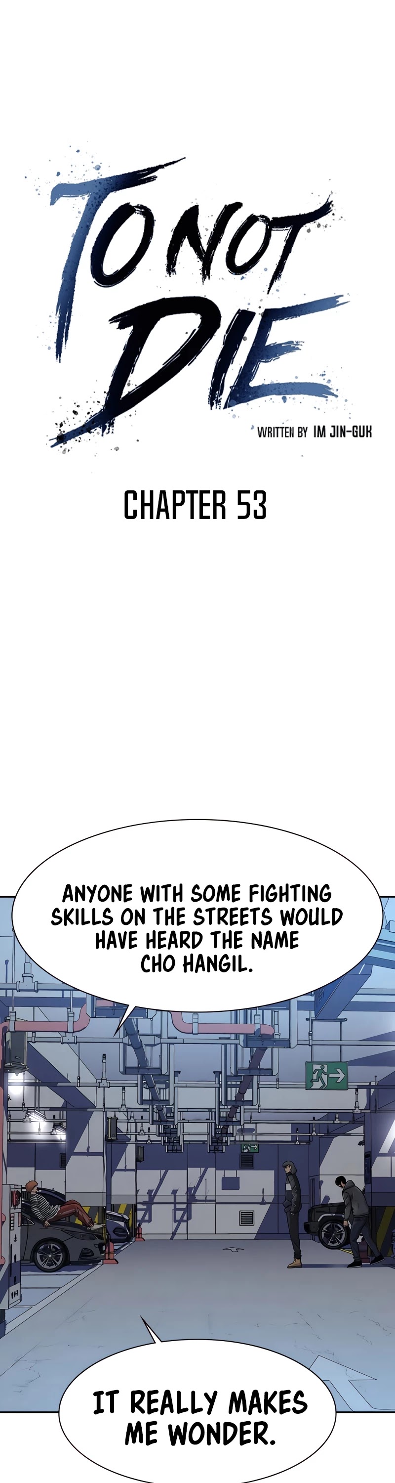 To Not Die Chapter 53 page 3 - Chapter 53