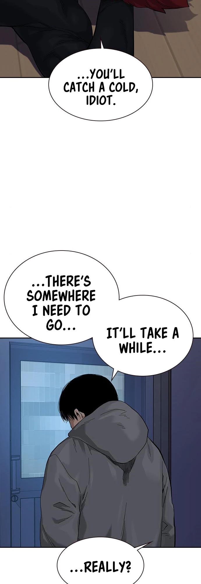 To Not Die Chapter 66 page 38 - Chapter 66: S1 END