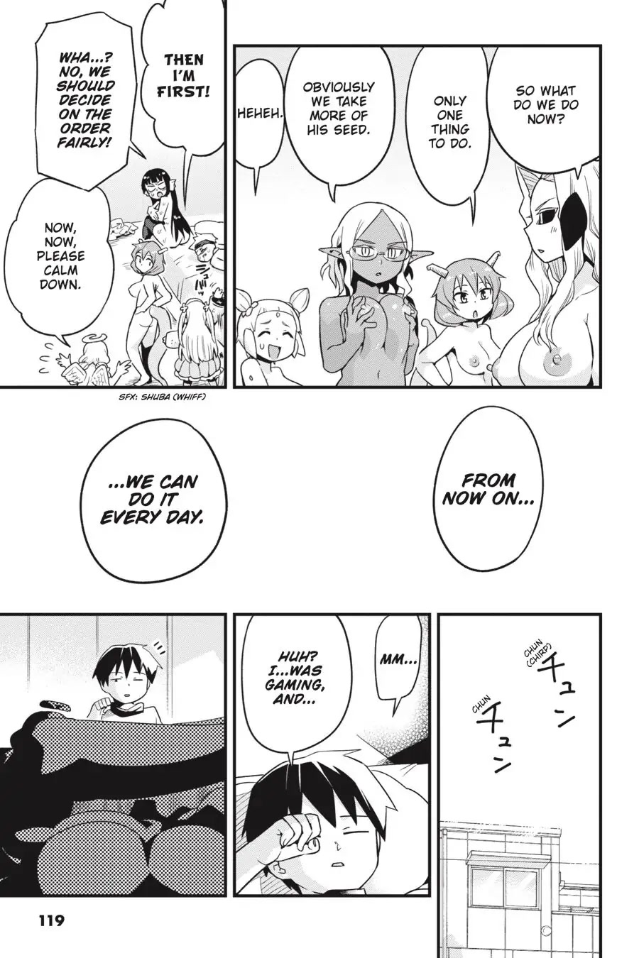 To Save the World, Can You Lie in Bed With Me, a Subhuman, in the Morning? Chapter 10 page 21 - Chapter 10