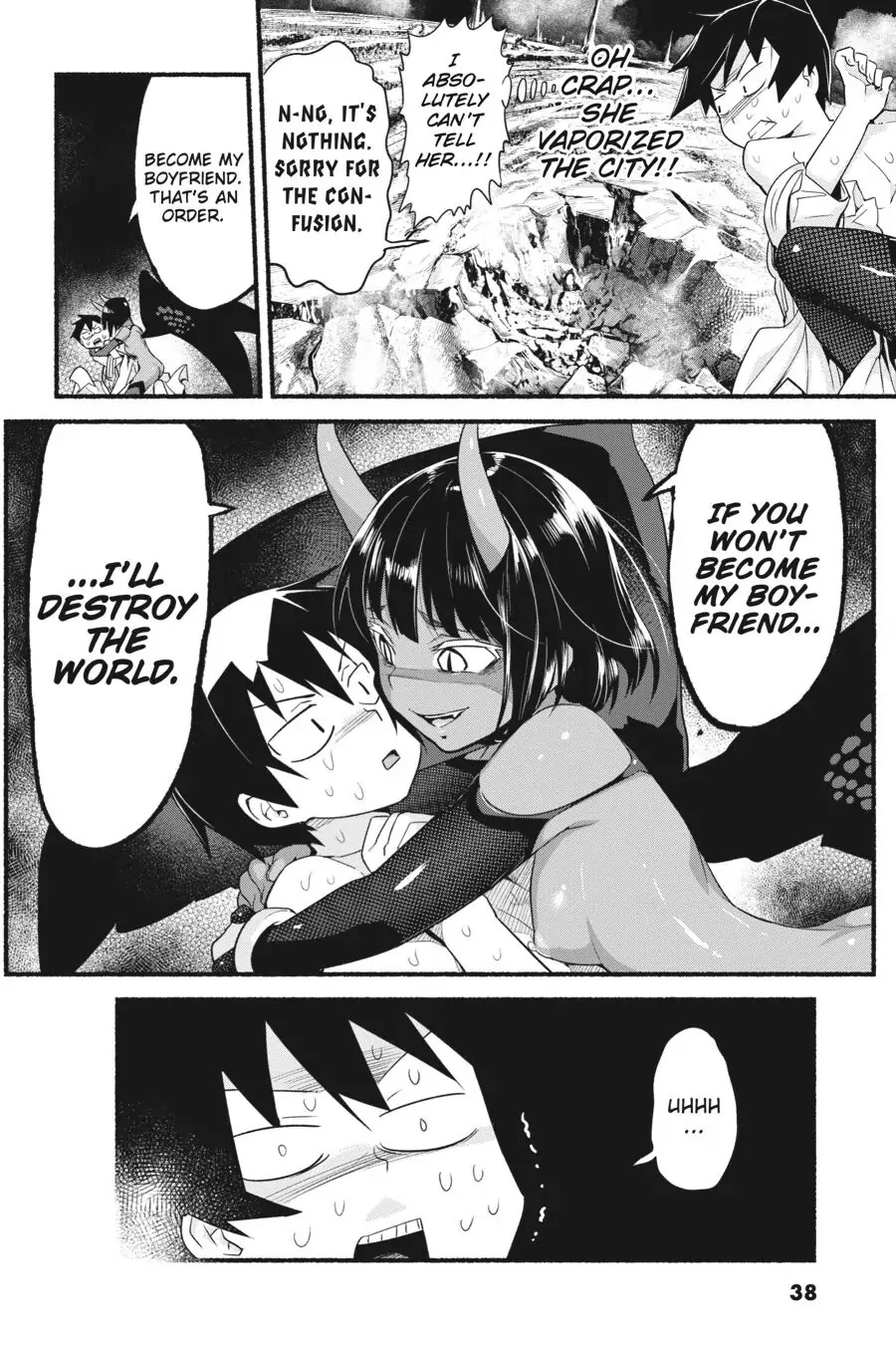 To Save the World, Can You Lie in Bed With Me, a Subhuman, in the Morning? Chapter 11 page 38 - Chapter 11