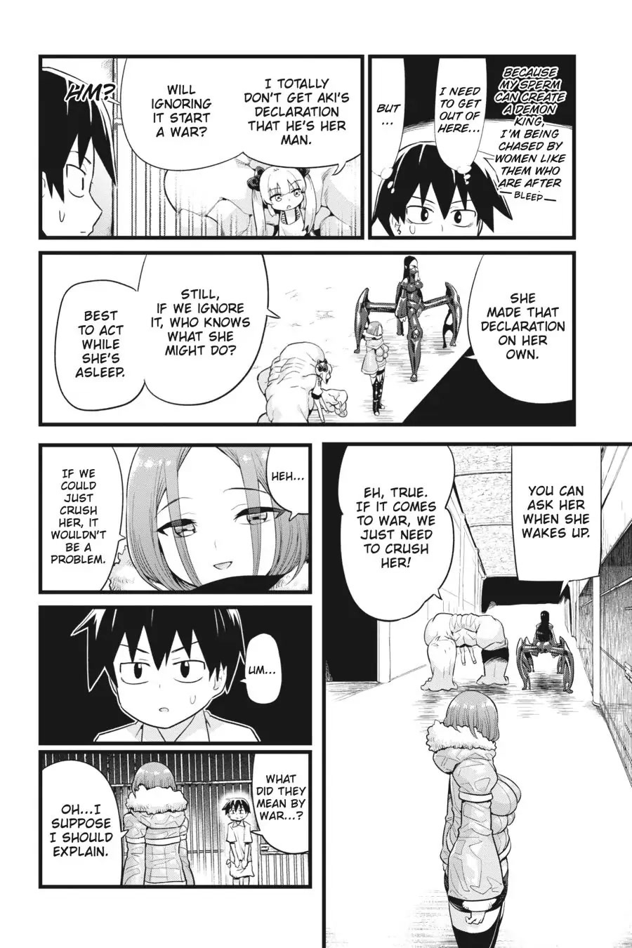 To Save the World, Can You Lie in Bed With Me, a Subhuman, in the Morning? Chapter 14 page 4 - Chapter 14