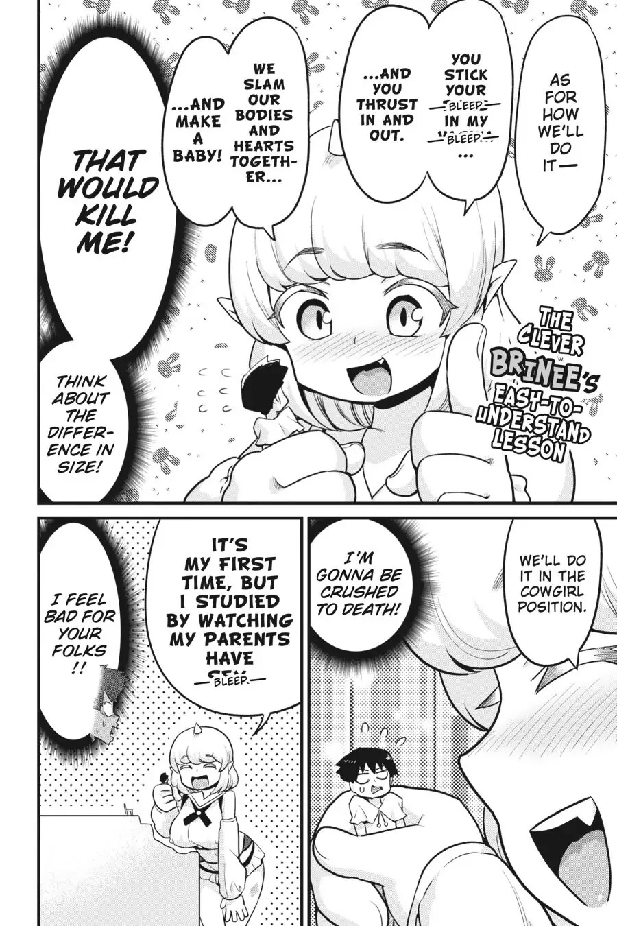 To Save the World, Can You Lie in Bed With Me, a Subhuman, in the Morning? Chapter 15 page 8 - Chapter 15
