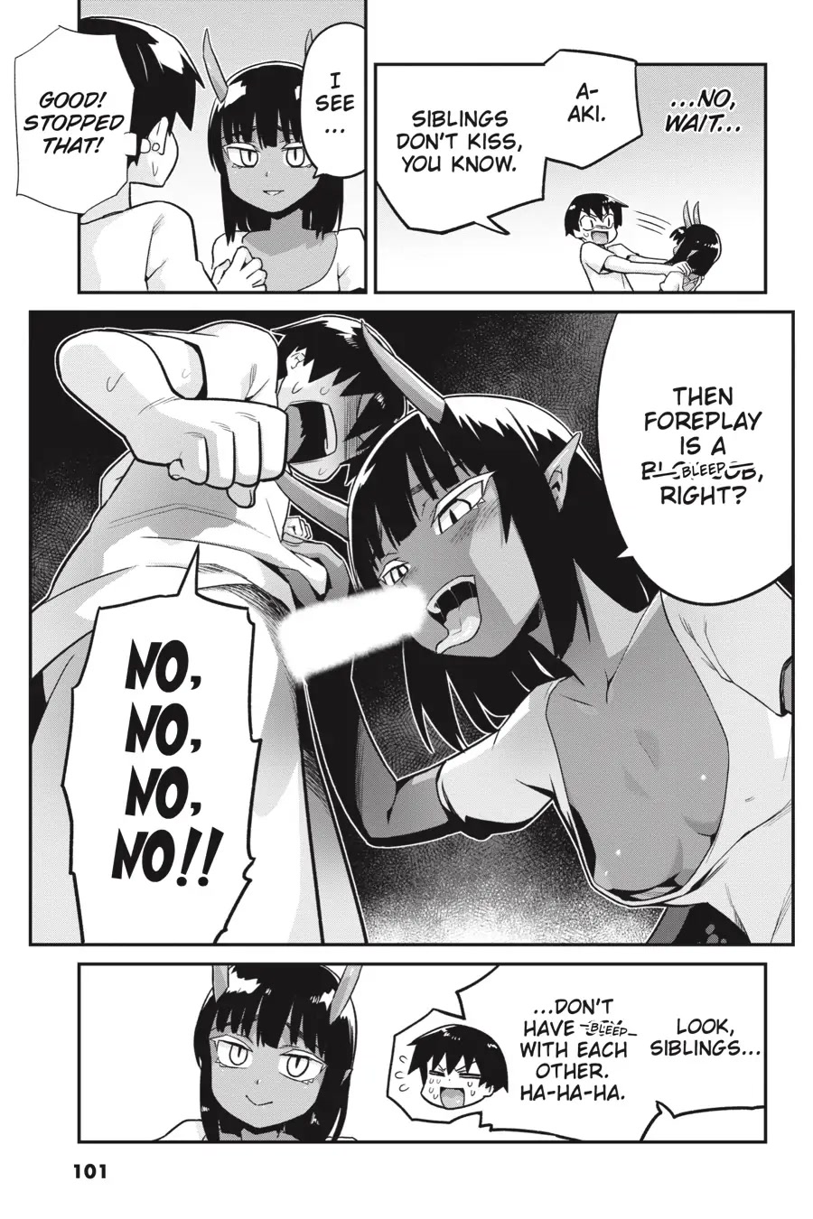 To Save the World, Can You Lie in Bed With Me, a Subhuman, in the Morning? Chapter 19 page 18 - Chapter 19