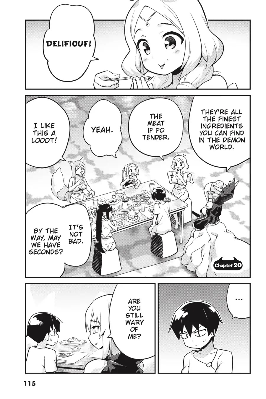 To Save the World, Can You Lie in Bed With Me, a Subhuman, in the Morning? Chapter 20 page 1 - Chapter 20