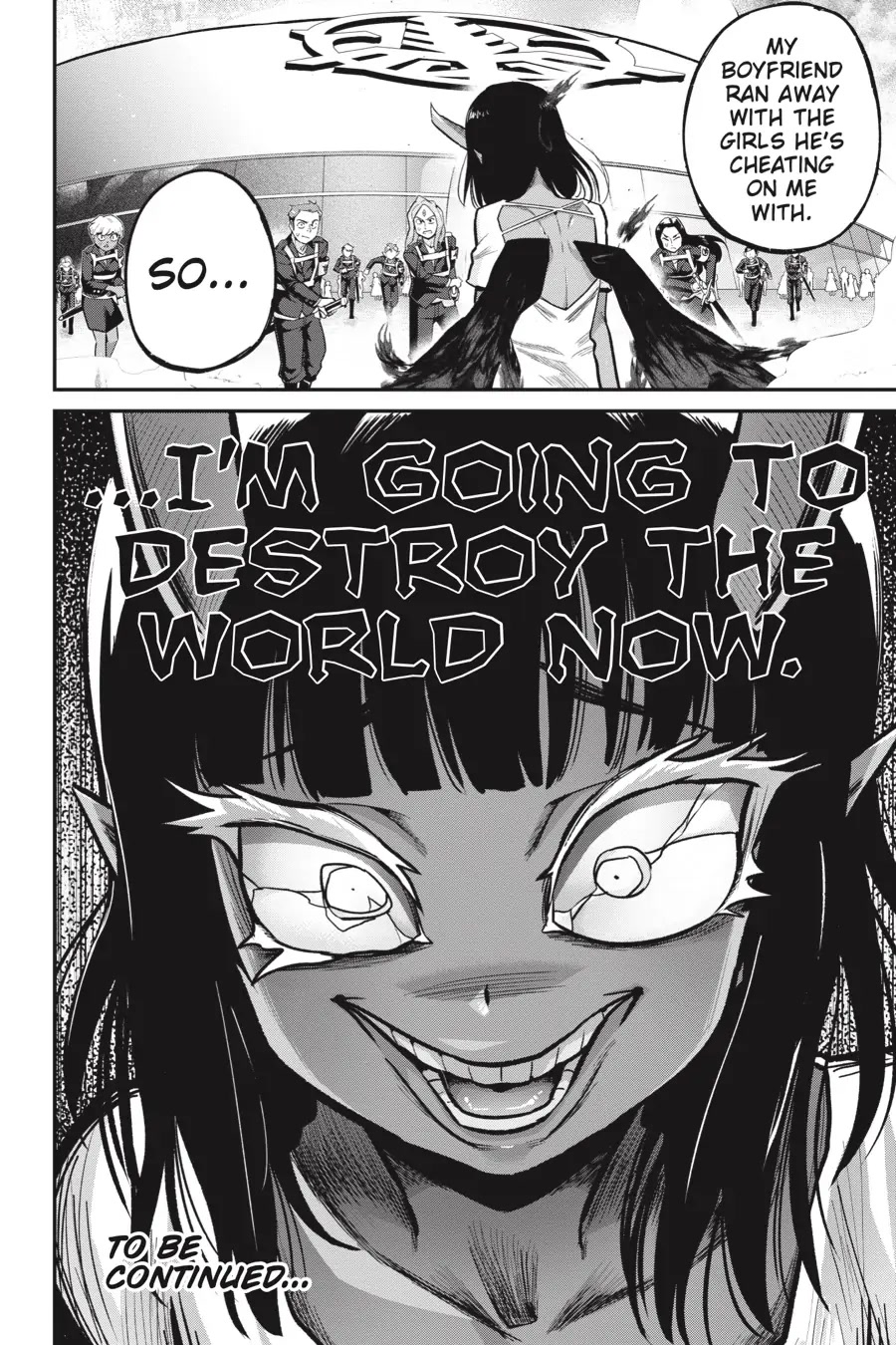 To Save the World, Can You Lie in Bed With Me, a Subhuman, in the Morning? Chapter 21 page 22 - Chapter 21