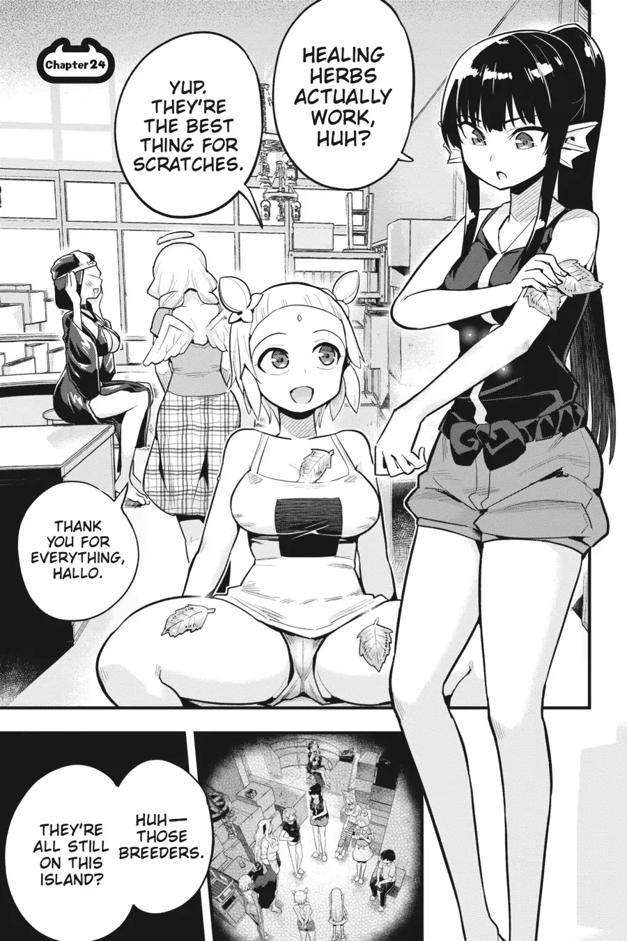 To Save the World, Can You Lie in Bed With Me, a Subhuman, in the Morning? Chapter 24 page 1 - Chapter 24
