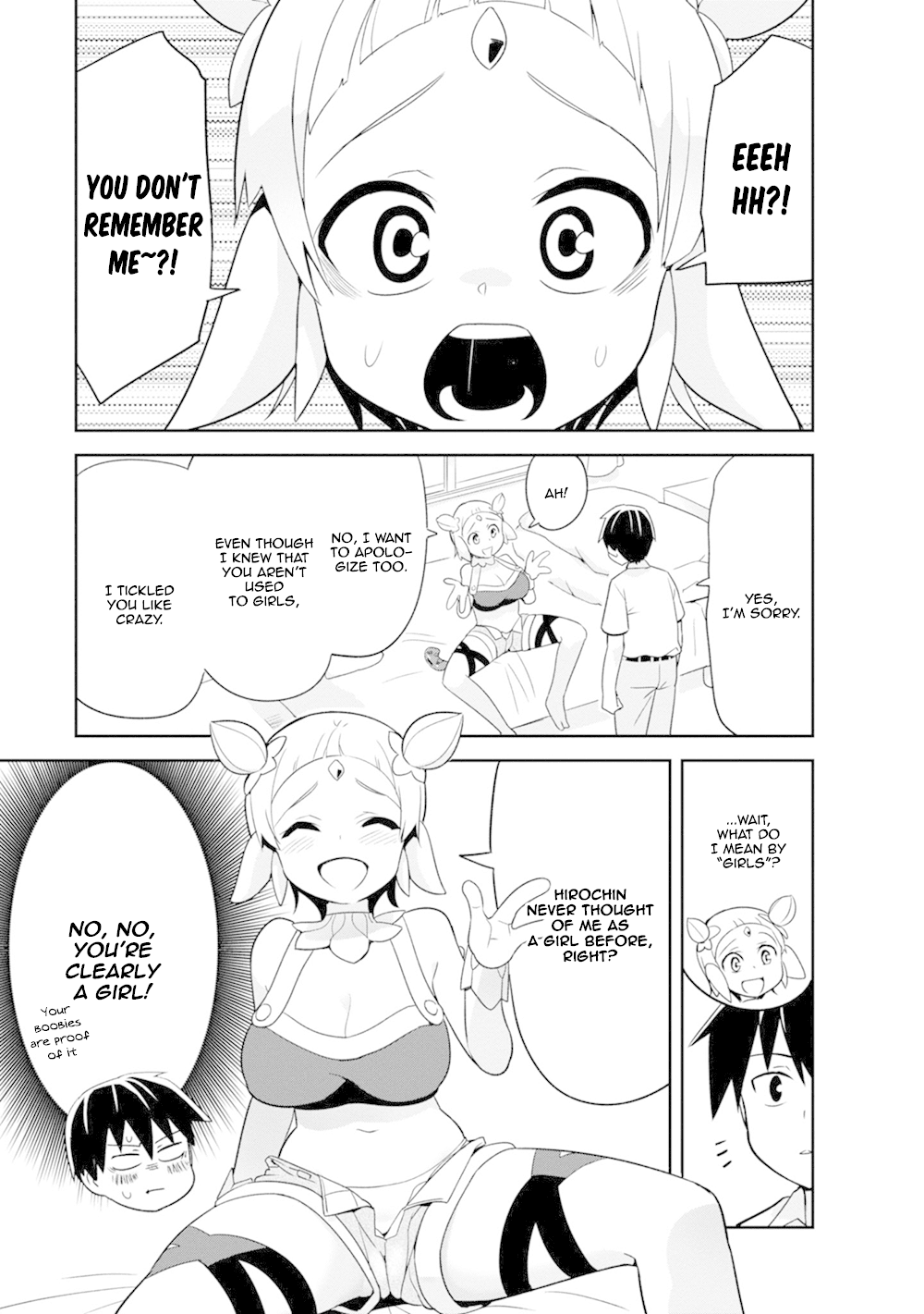 To Save the World, Can You Lie in Bed With Me, a Subhuman, in the Morning? Chapter 4 page 10 - Chapter 4