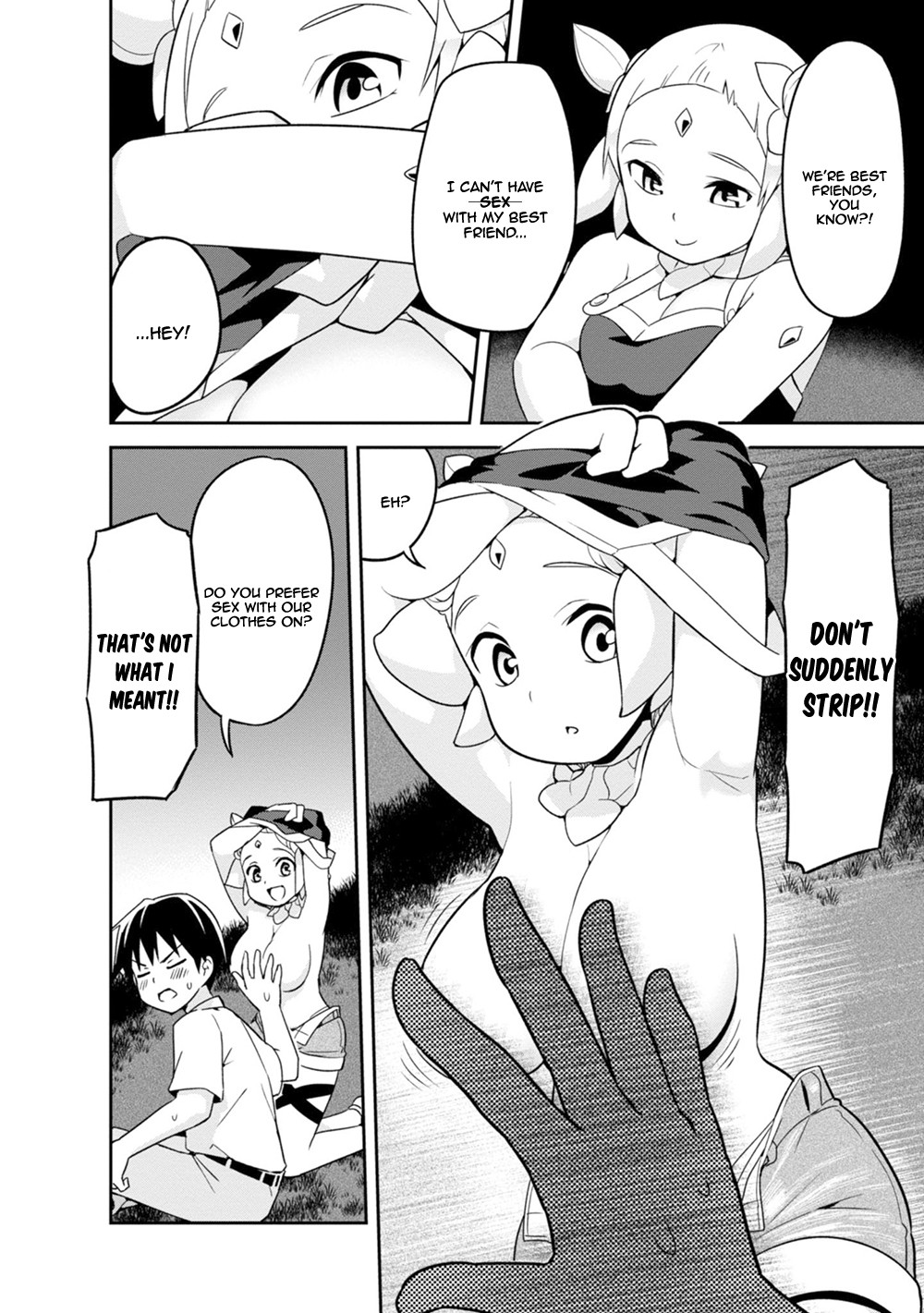 To Save the World, Can You Lie in Bed With Me, a Subhuman, in the Morning? Chapter 4 page 21 - Chapter 4