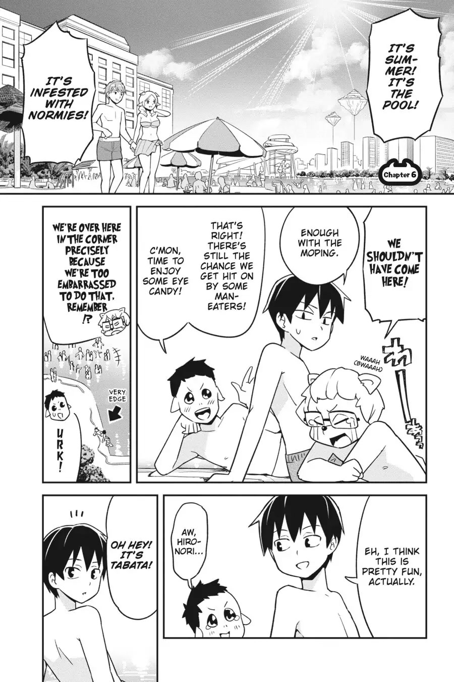 To Save the World, Can You Lie in Bed With Me, a Subhuman, in the Morning? Chapter 6 page 1 - Chapter 6