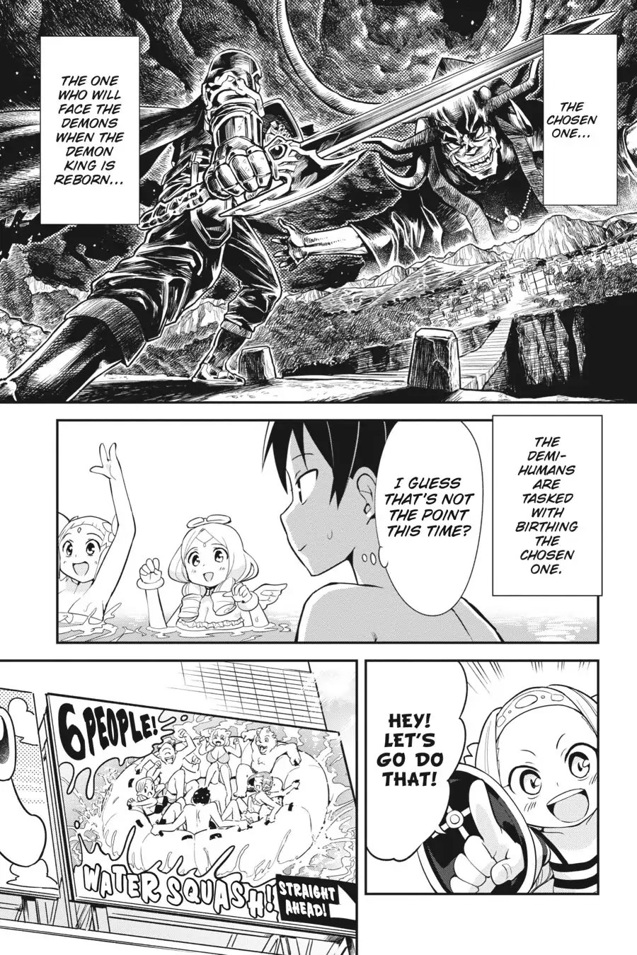 To Save the World, Can You Lie in Bed With Me, a Subhuman, in the Morning? Chapter 6 page 8 - Chapter 6