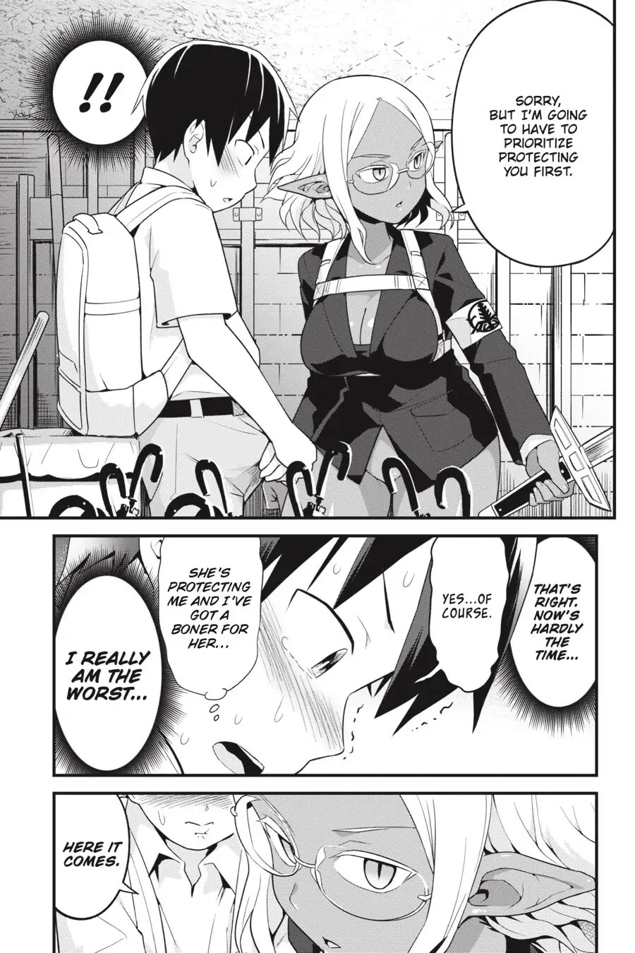 To Save the World, Can You Lie in Bed With Me, a Subhuman, in the Morning? Chapter 7 page 24 - Chapter 7
