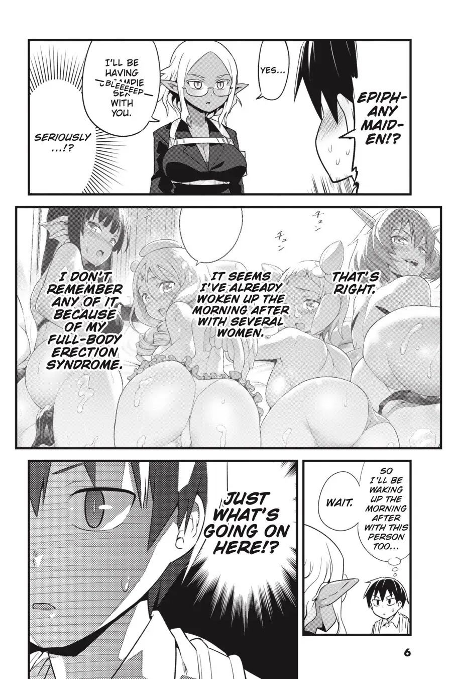 To Save the World, Can You Lie in Bed With Me, a Subhuman, in the Morning? Chapter 7 page 7 - Chapter 7