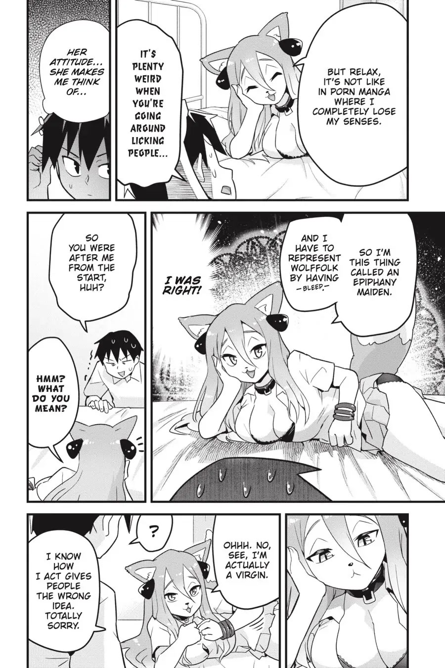 To Save the World, Can You Lie in Bed With Me, a Subhuman, in the Morning? Chapter 8 page 16 - Chapter 8