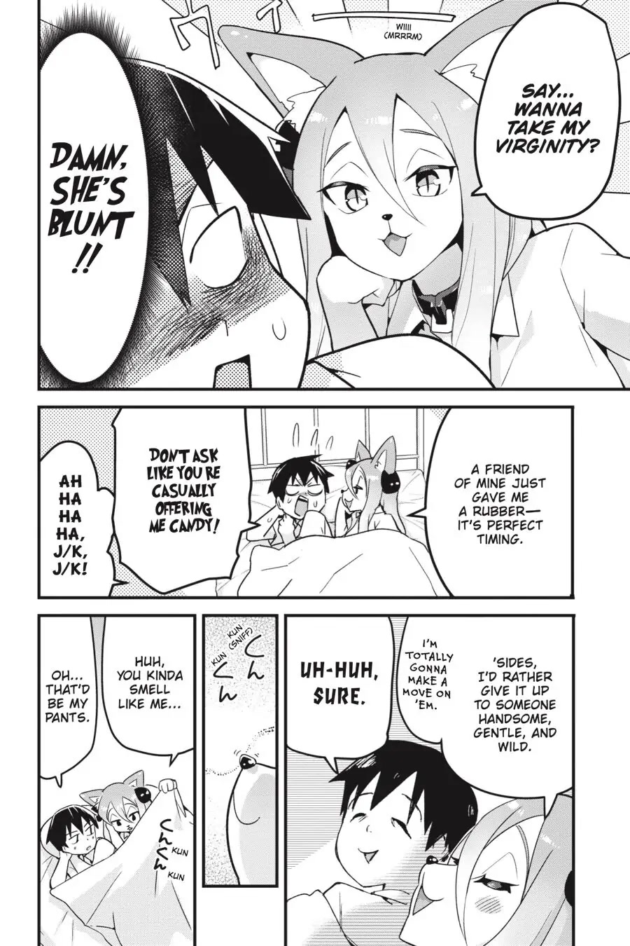 To Save the World, Can You Lie in Bed With Me, a Subhuman, in the Morning? Chapter 8 page 20 - Chapter 8
