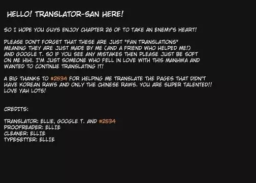 To Take An Enemy's Heart Chapter 26 page 3 - Chapter 26