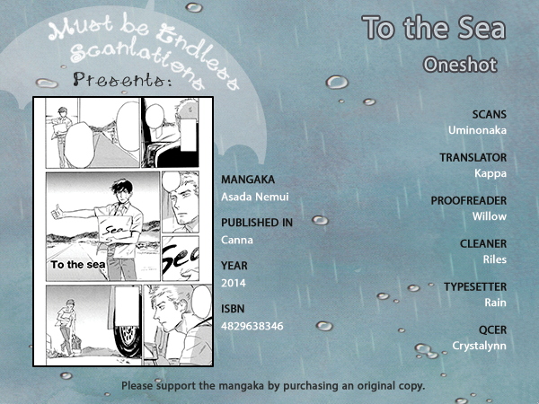 To the Sea Chapter 0.2 page 1 - Chapter 0 v2 : [Oneshot]