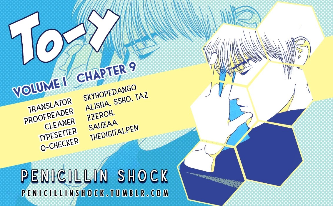 TO-Y Chapter 9 page 1 - Chapter 9: A Well-arranged Live