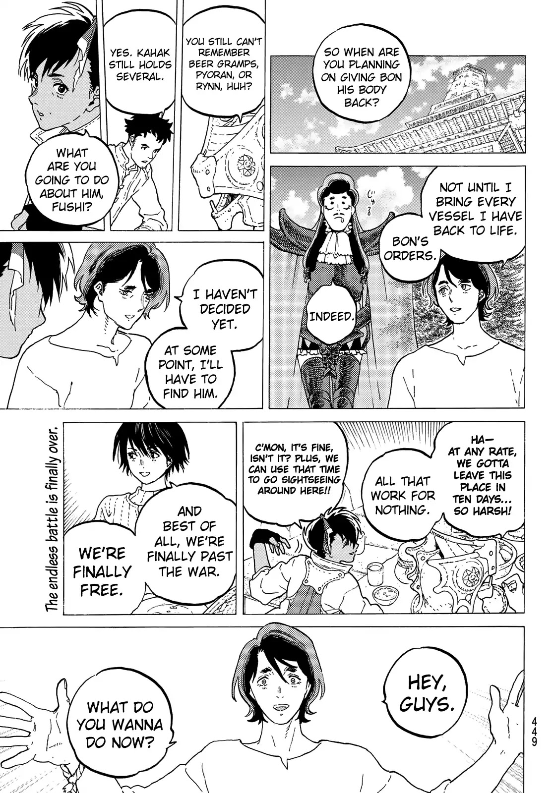 To You, The Immortal Chapter 115.2 page 3 - Chapter 115.2: A Celebration of the Resurrected (2)