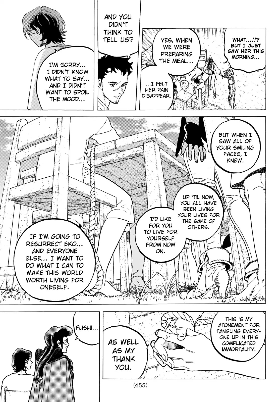 To You, The Immortal Chapter 115.2 page 9 - Chapter 115.2: A Celebration of the Resurrected (2)