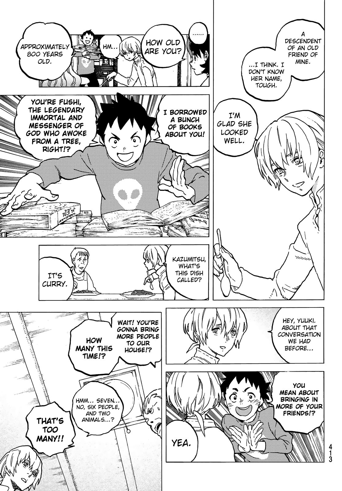 To You, The Immortal Chapter 121.1 page 11 - Chapter 121.1: Arriving at Home (1)