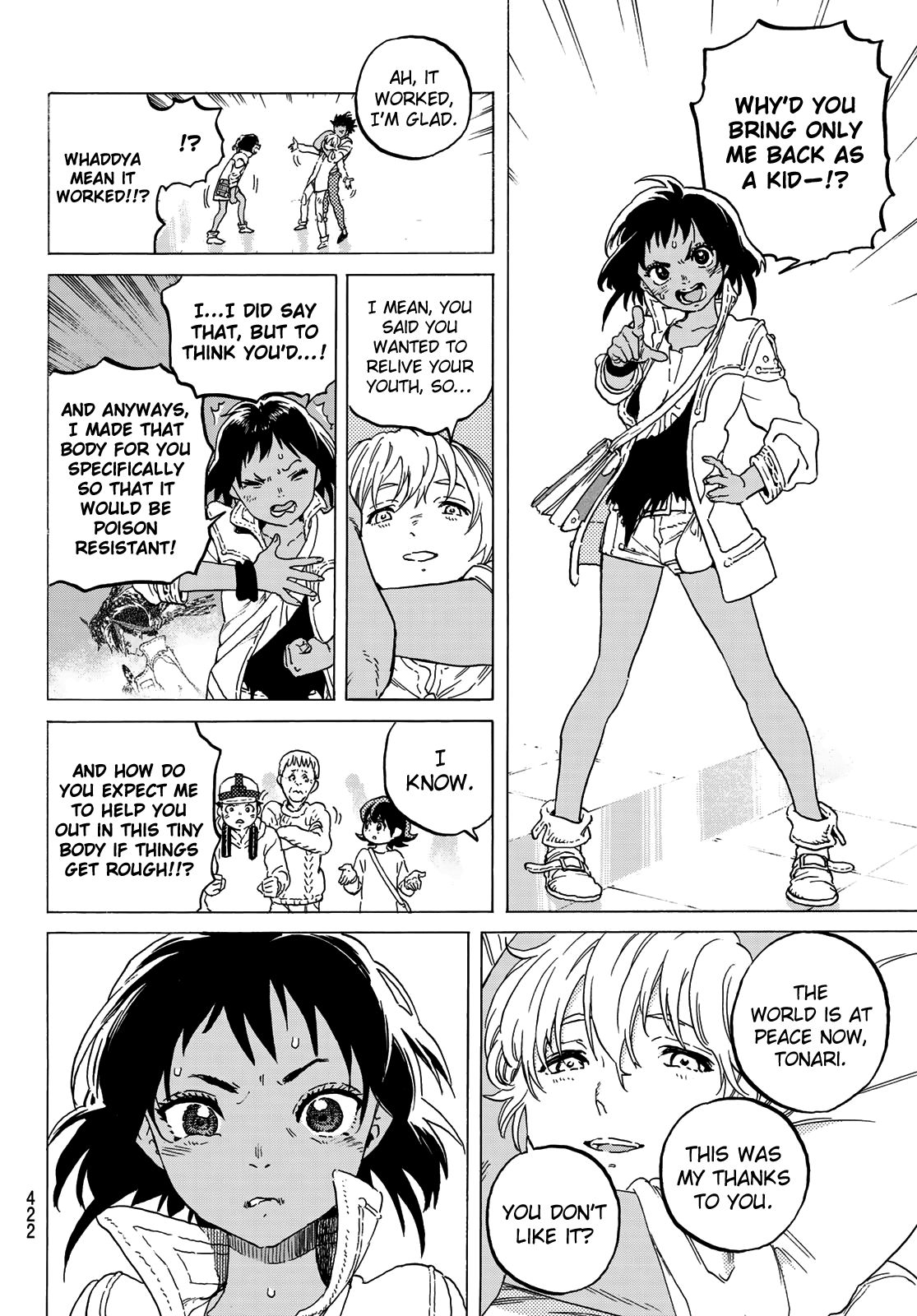 To You, The Immortal Chapter 121.2 page 10 - Chapter 121.2: Arriving at Home (2)