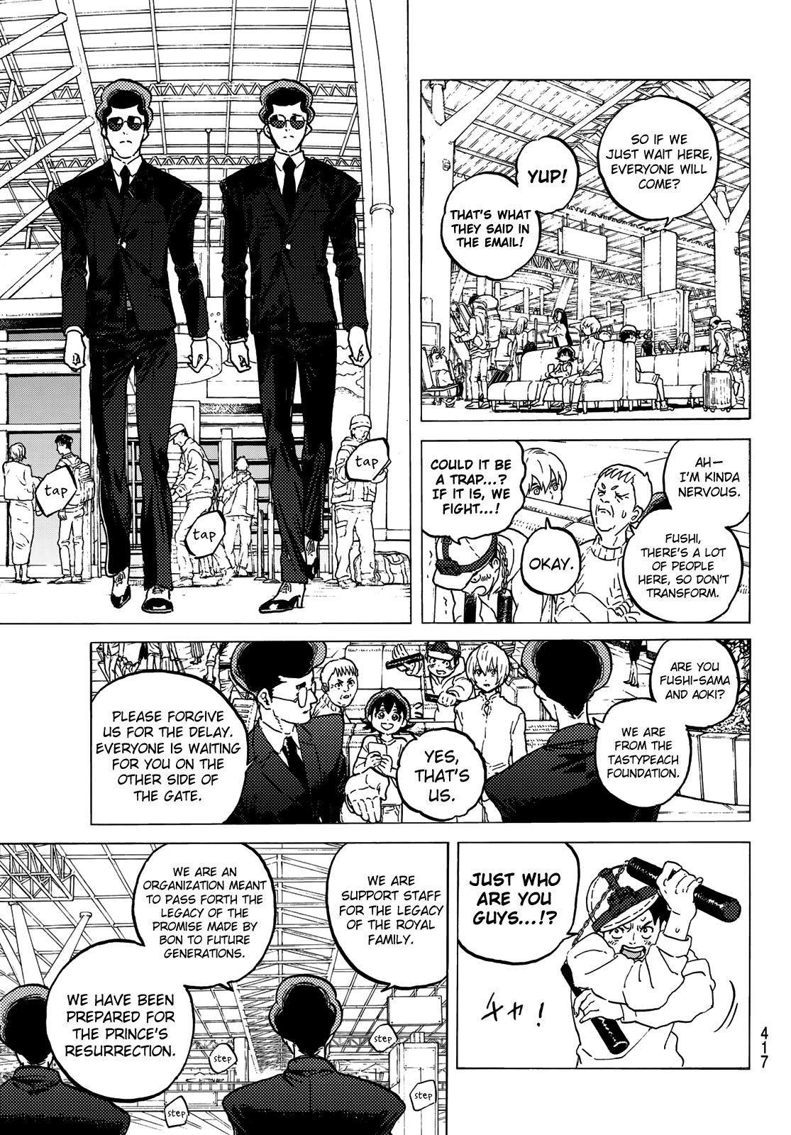 To You, The Immortal Chapter 121.2 page 5 - Chapter 121.2: Arriving at Home (2)