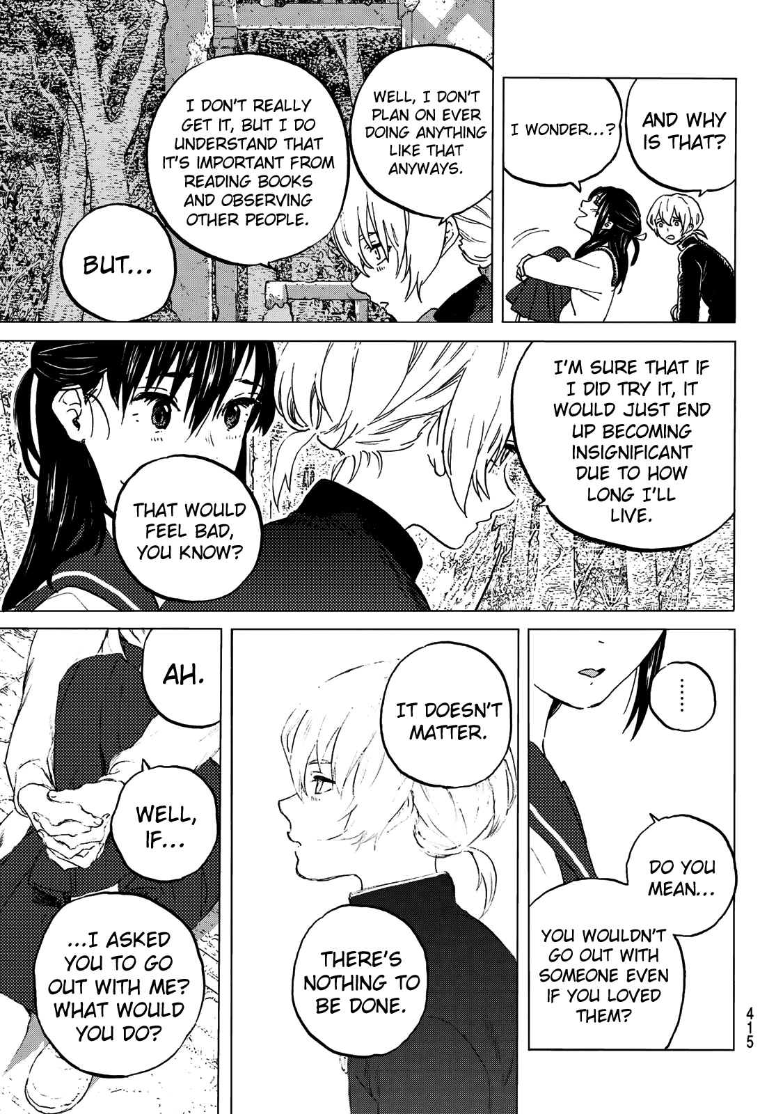 To You, The Immortal Chapter 129.1 page 9 - Chapter 129.1: Words That Do Not Reach (1)