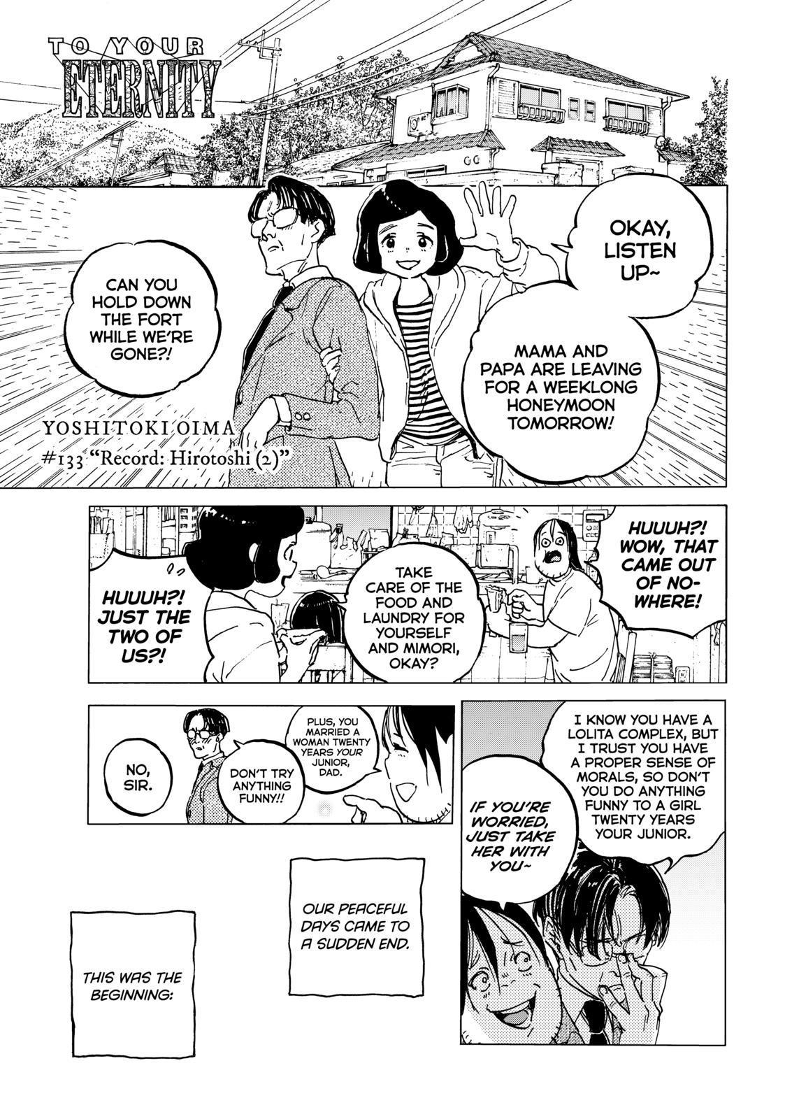 To You, The Immortal Chapter 133.5 page 1 - Chapter 133.5