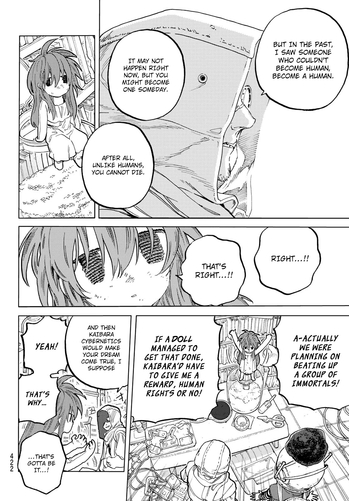 To You, The Immortal Chapter 168.1 page 7 - Chapter 168.1: The Doll's Potential