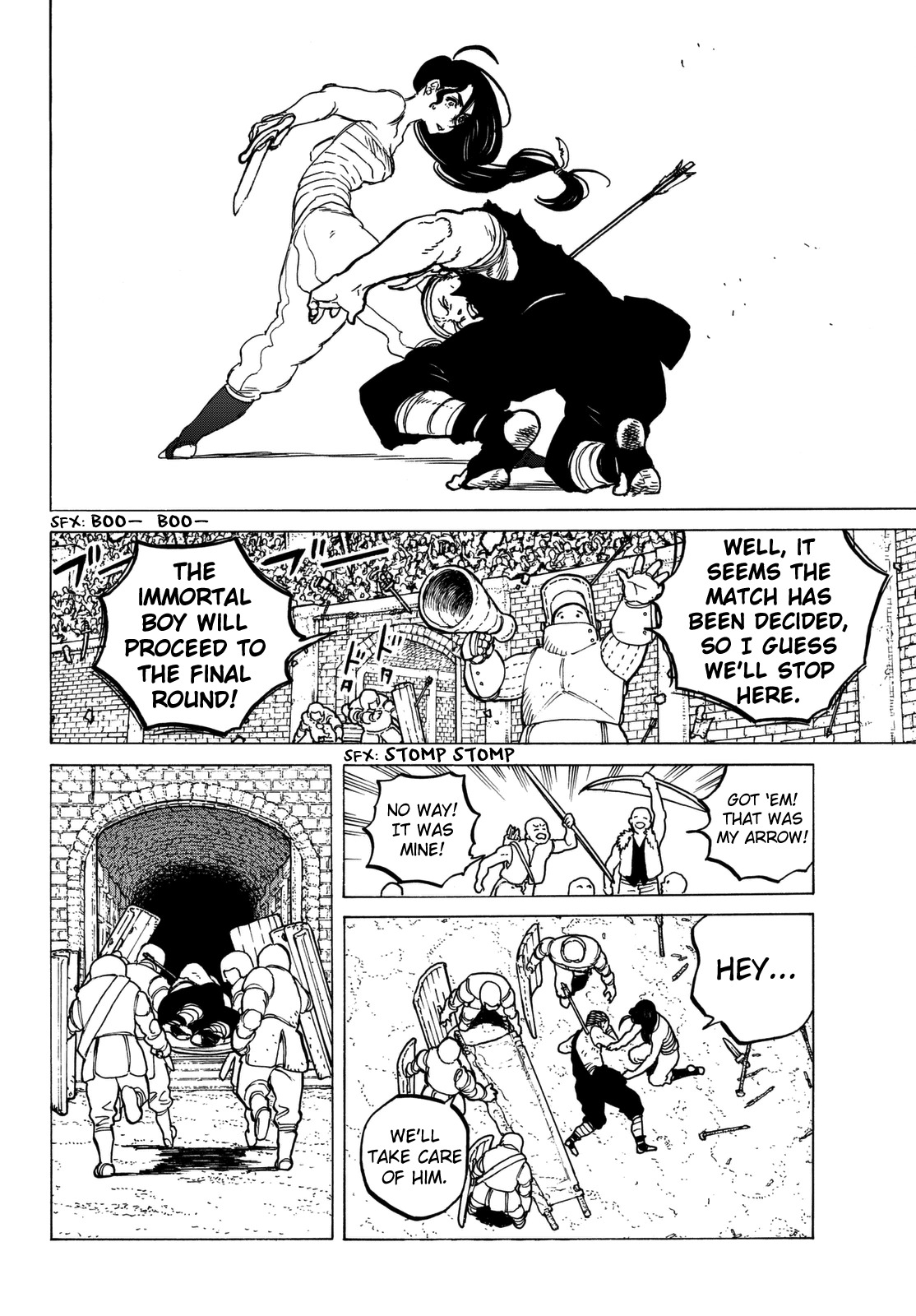 To You, The Immortal Chapter 39 page 15 - Chapter 39: Proud Warriors