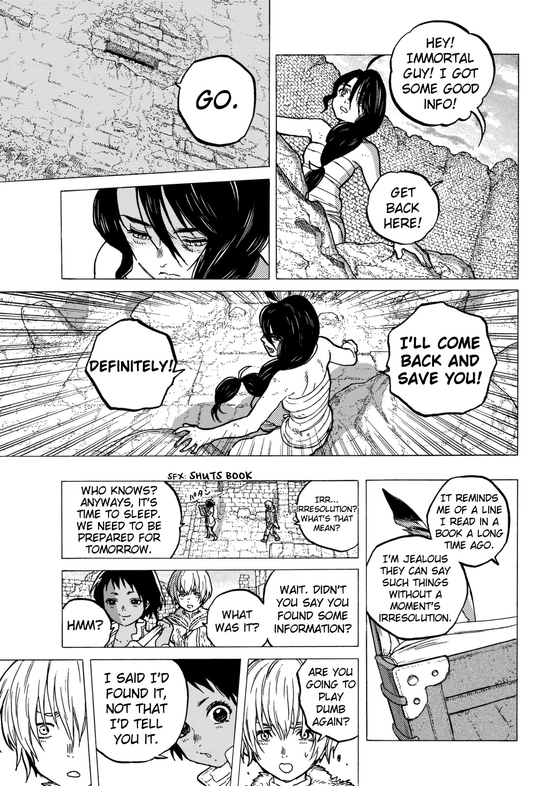 To You, The Immortal Chapter 39 page 6 - Chapter 39: Proud Warriors