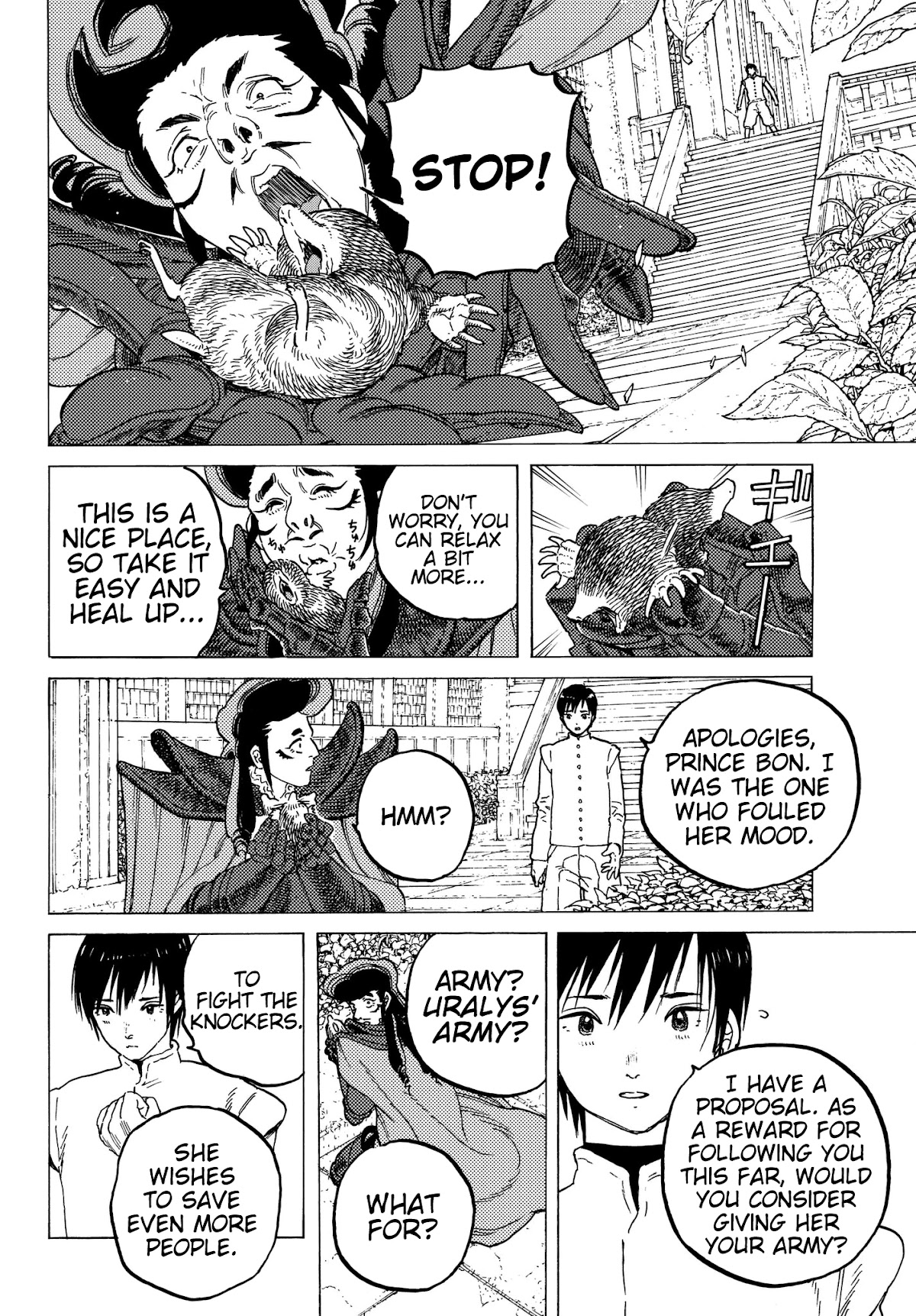 To You, The Immortal Chapter 65 page 14 - Chapter 65: Hospitality