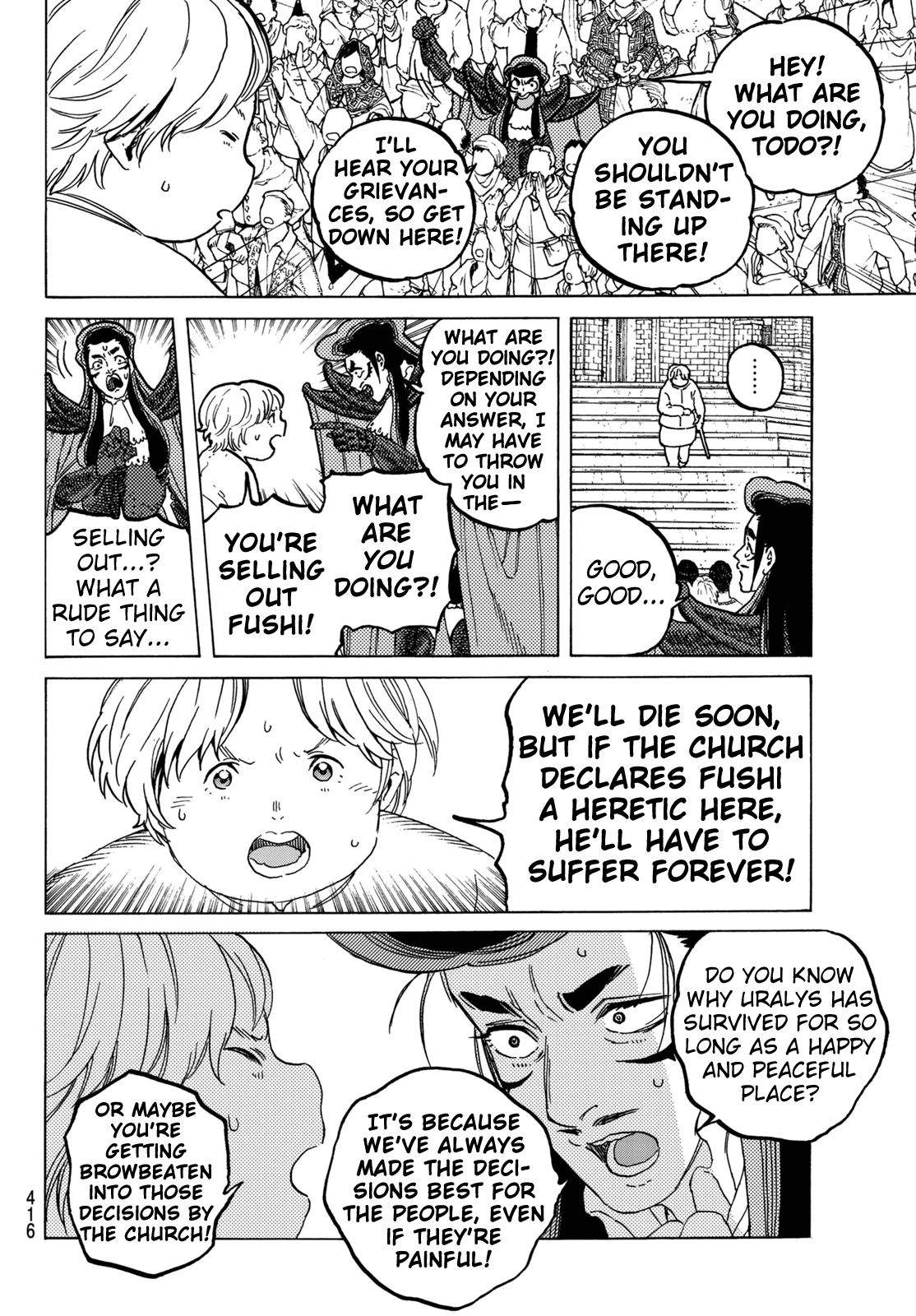To You, The Immortal Chapter 71 page 6 - Chapter 71: Party of Heretics