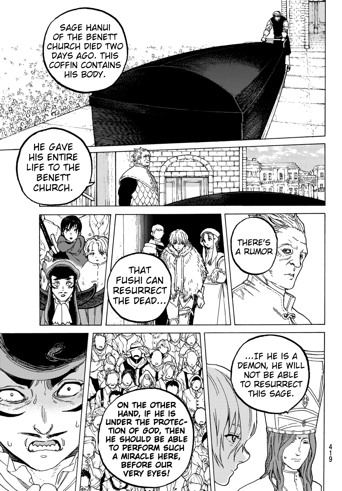 To You, The Immortal Chapter 71 page 9 - Chapter 71: Party of Heretics