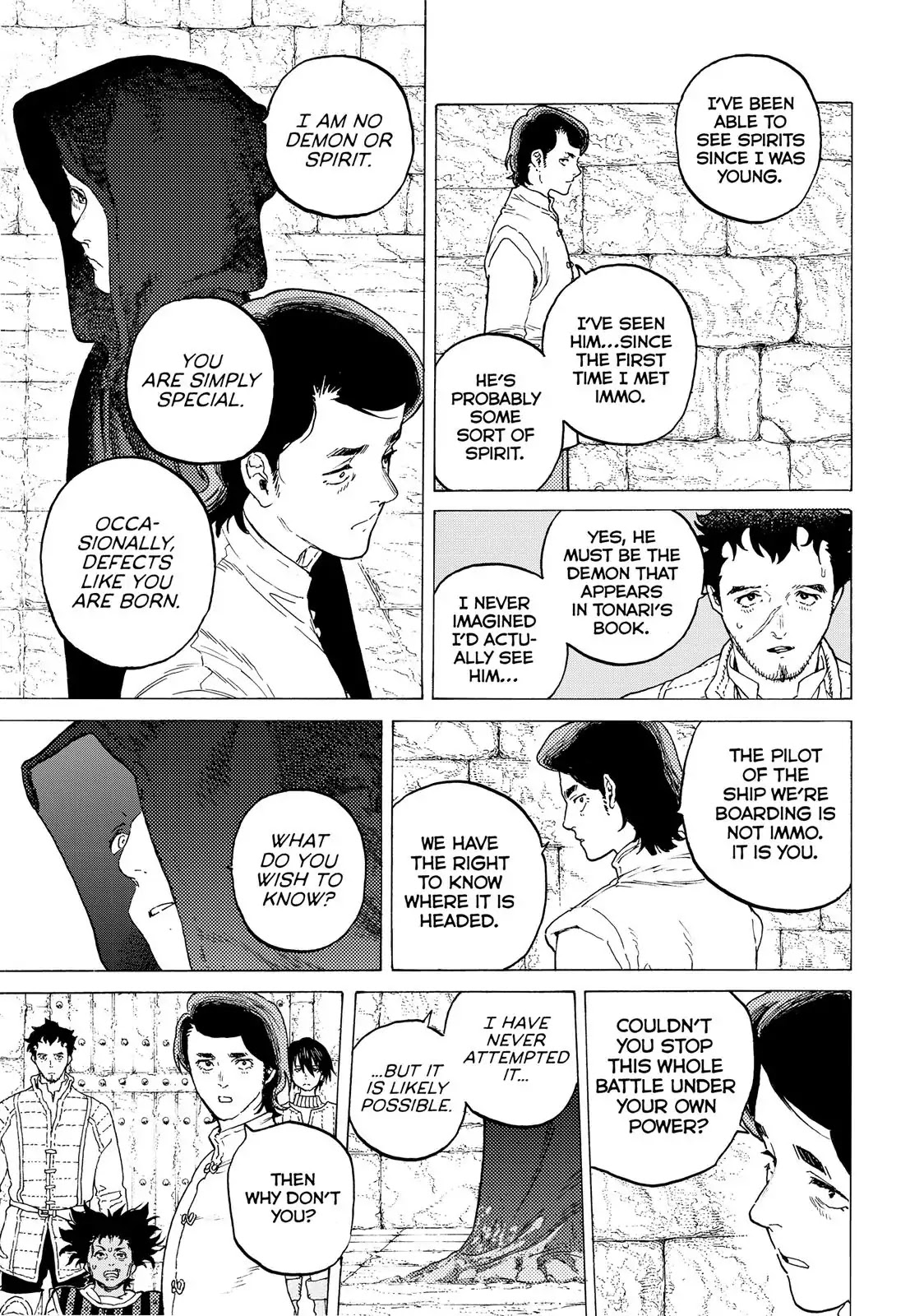 To You, The Immortal Chapter 93 page 12 - Chapter 93: Where the Ship is Headed